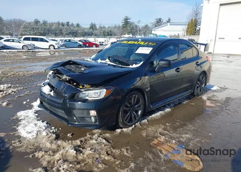 2016 Subaru Wrx Limited from USA, damaged, VIN JF1VA1J69G9817457